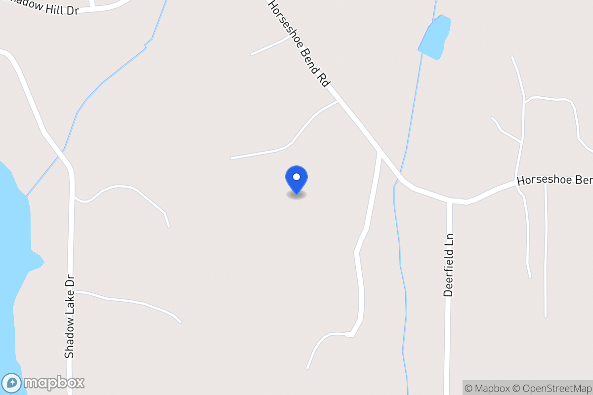 Map of 309 Horseshoe Bend Rd
