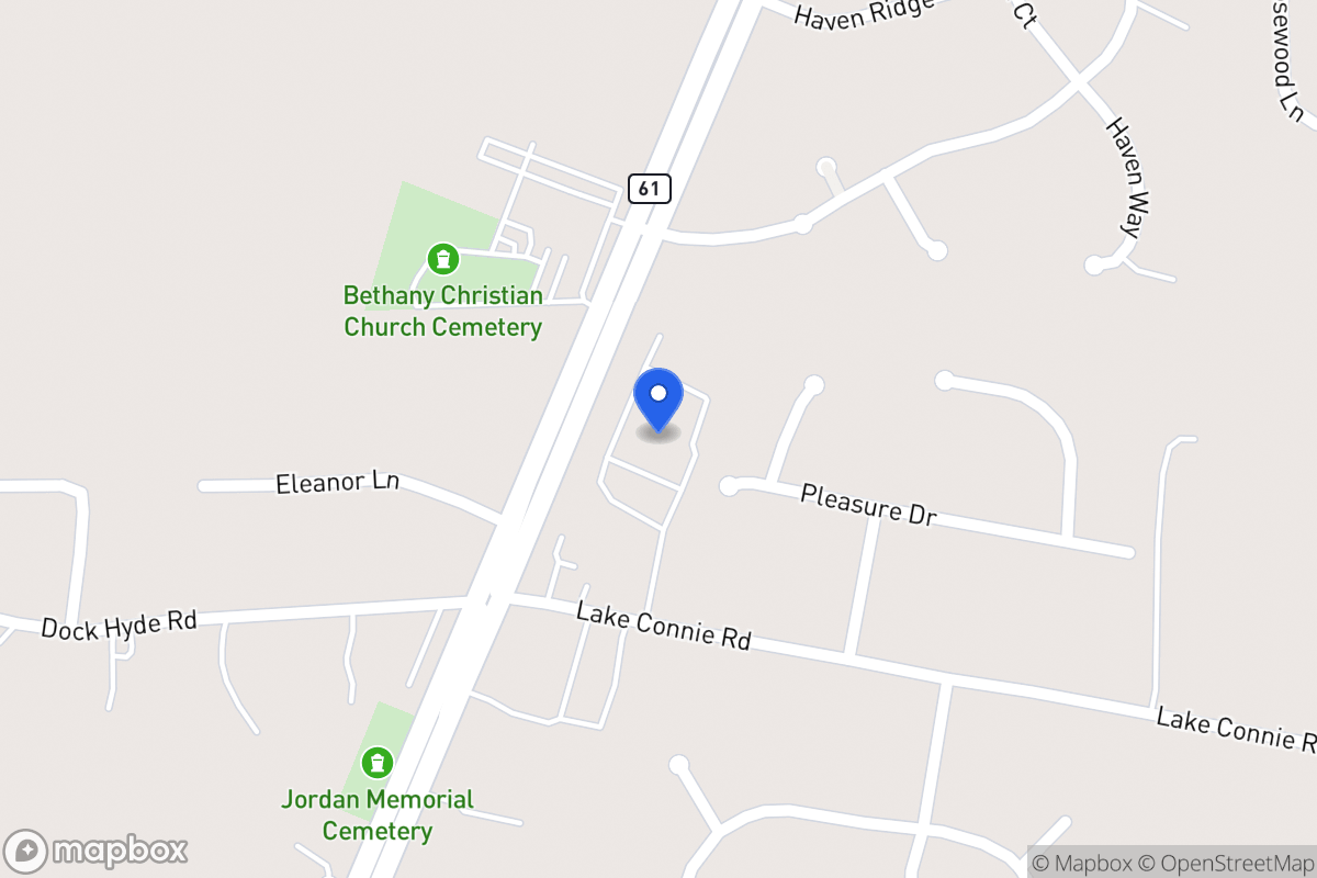 Map of 42 Lake Connie Rd