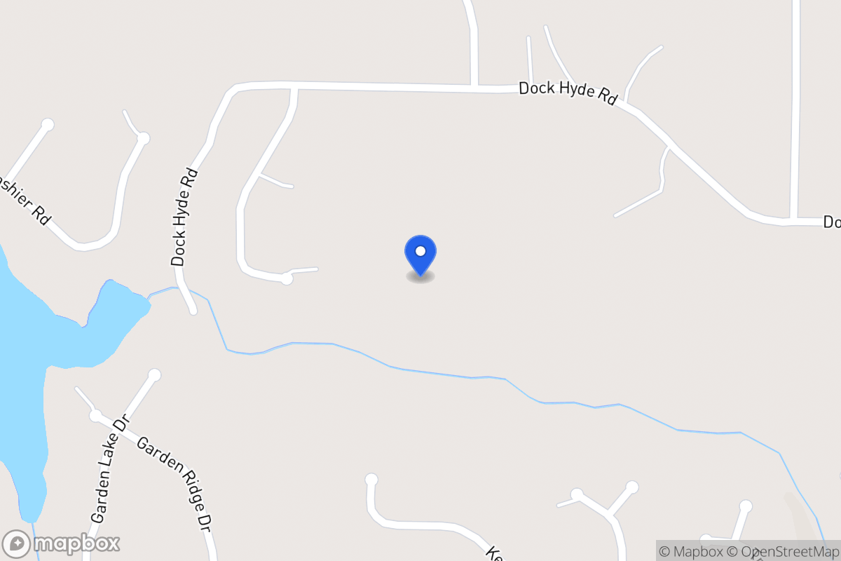 Map of 528 Dock Hyde Rd