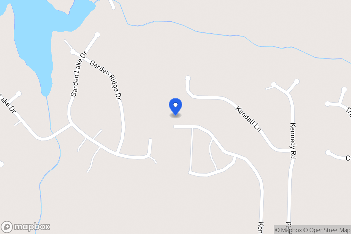 Map of 237 Kennedy Estates Rd