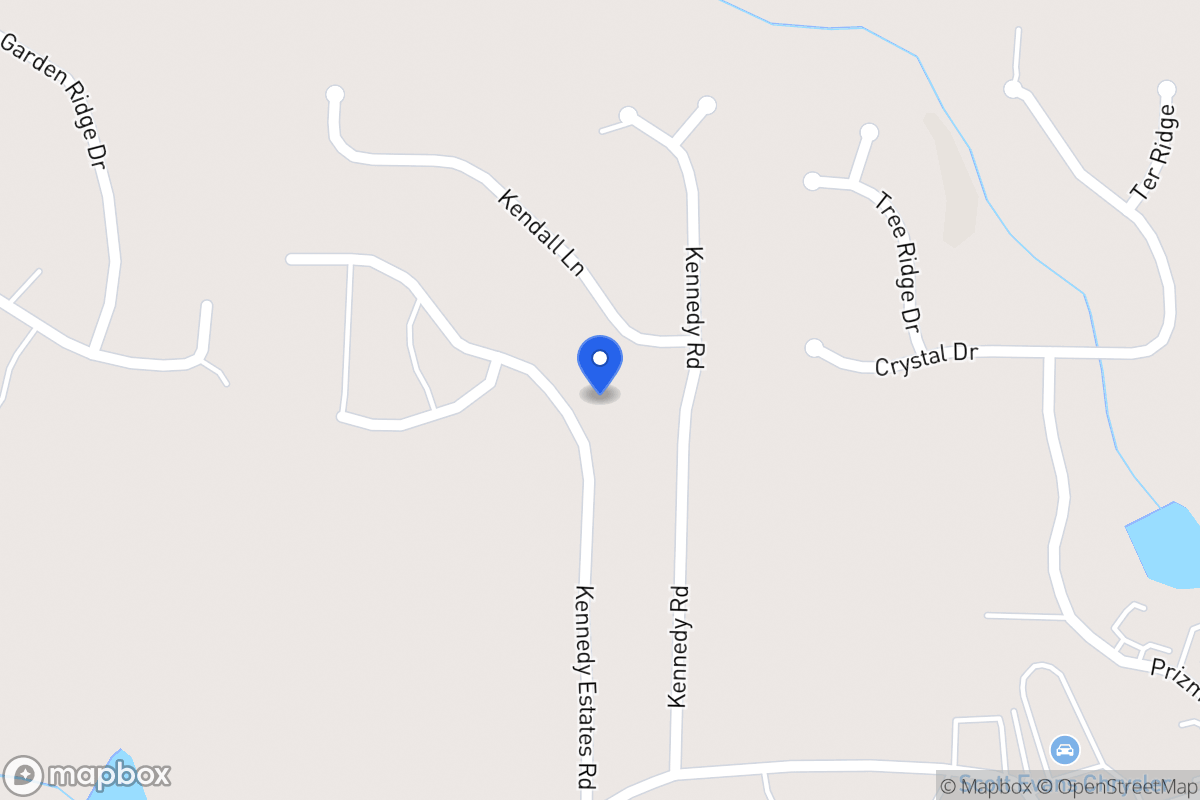Map of 125 Kennedy Estates Rd