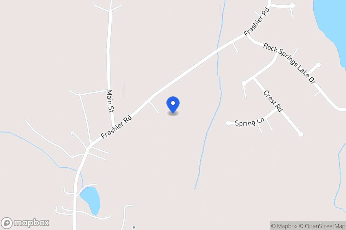 Map of 699 Frashier Rd