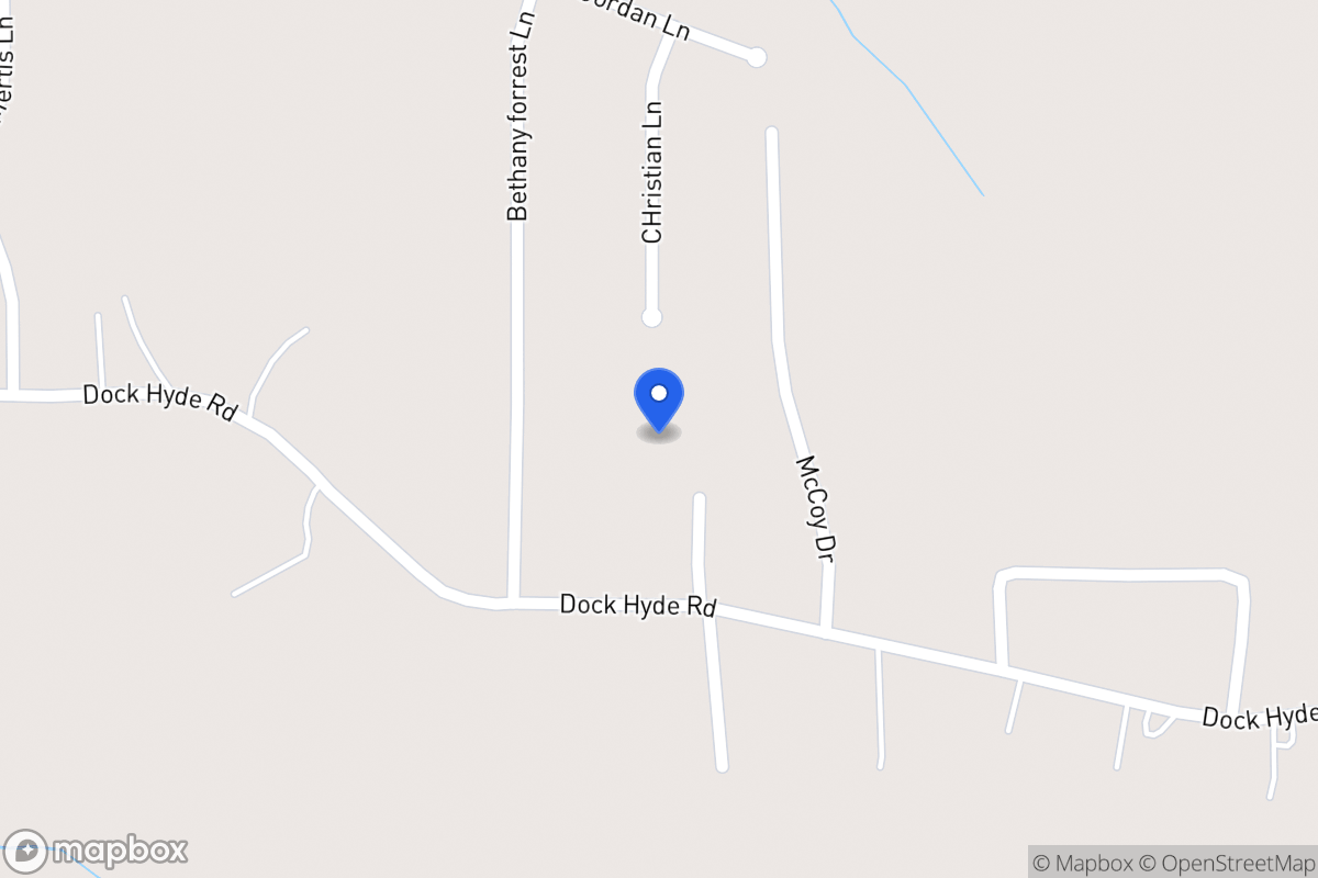 Map of 54 Shell Rd