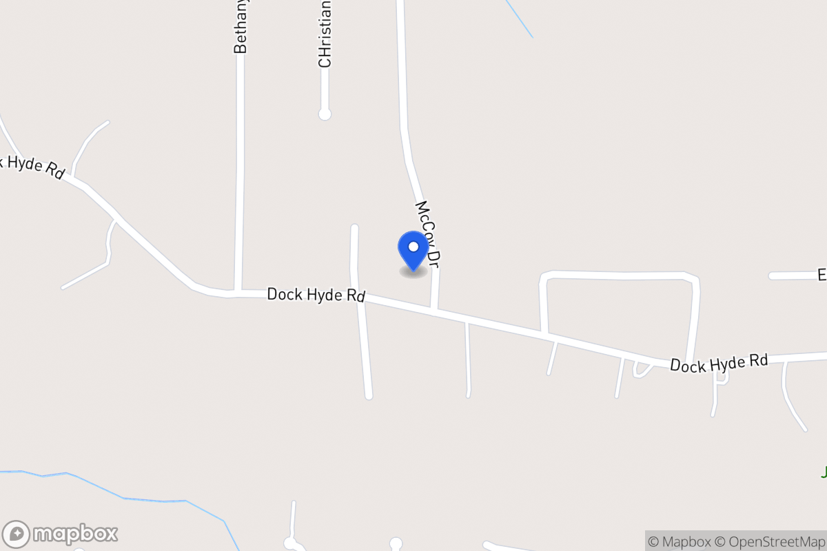Map of 251 Dock Hyde Rd