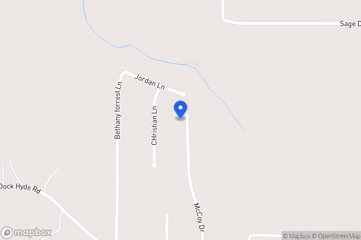 Map of 140 Mccoy Dr