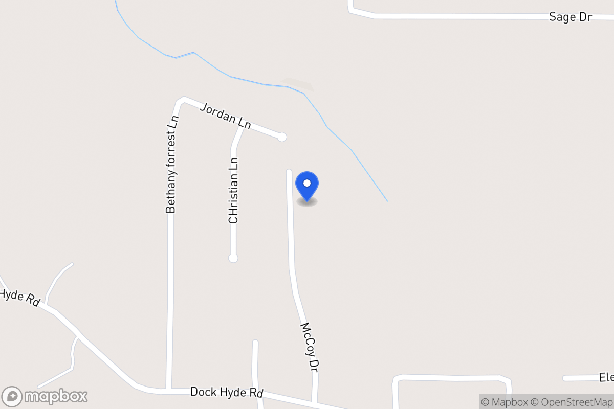 Map of 125 Mccoy Dr
