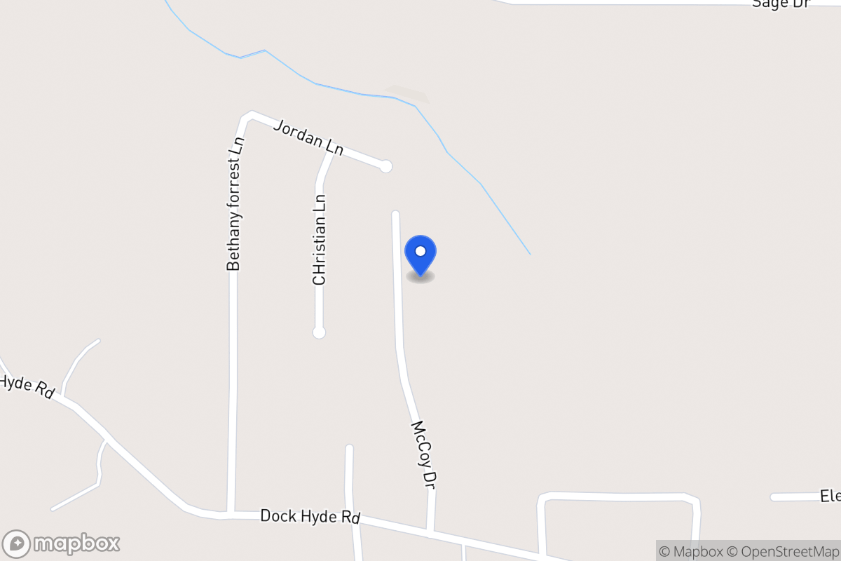 Map of 115 Mccoy Dr