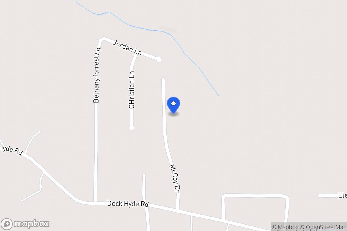 Map of 105 Mccoy Dr