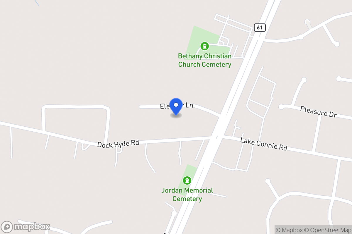 Map of 60 Eleanor Ln
