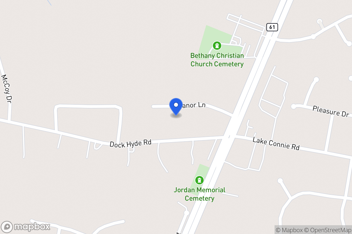 Map of 70 Eleanor Ln