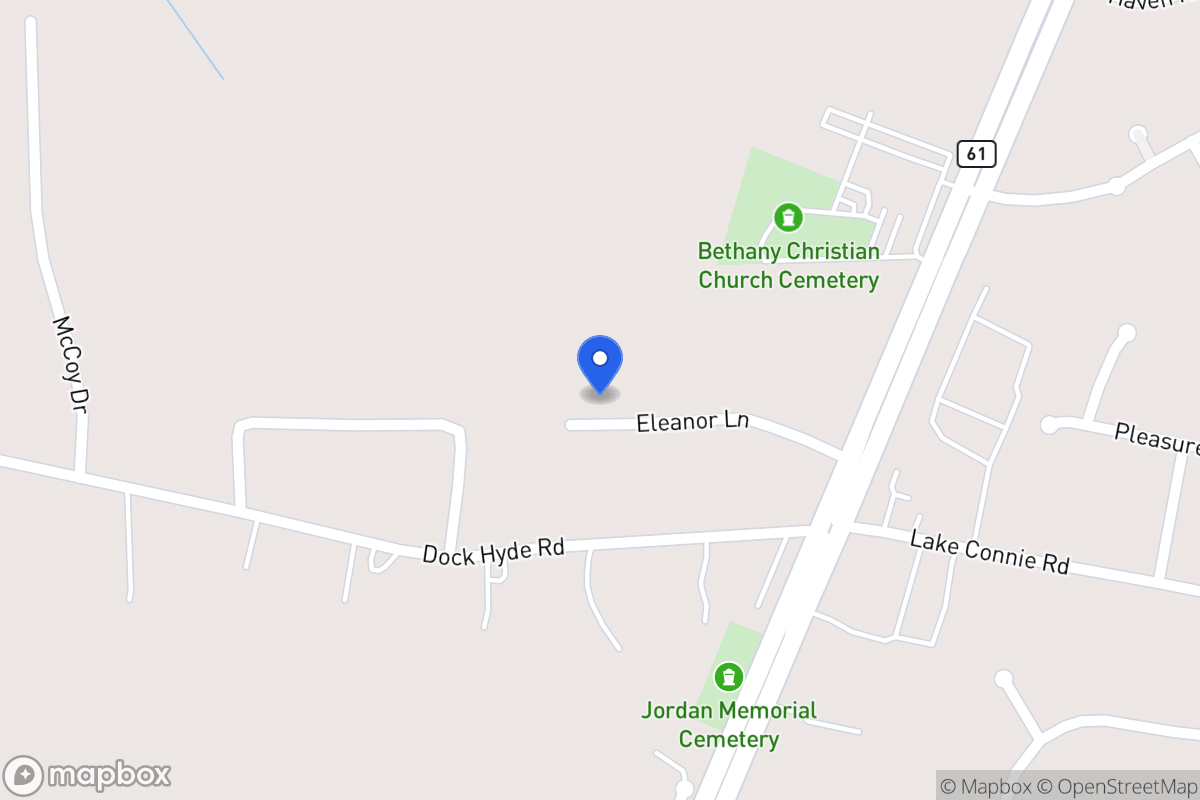 Map of 85 Eleanor Ln