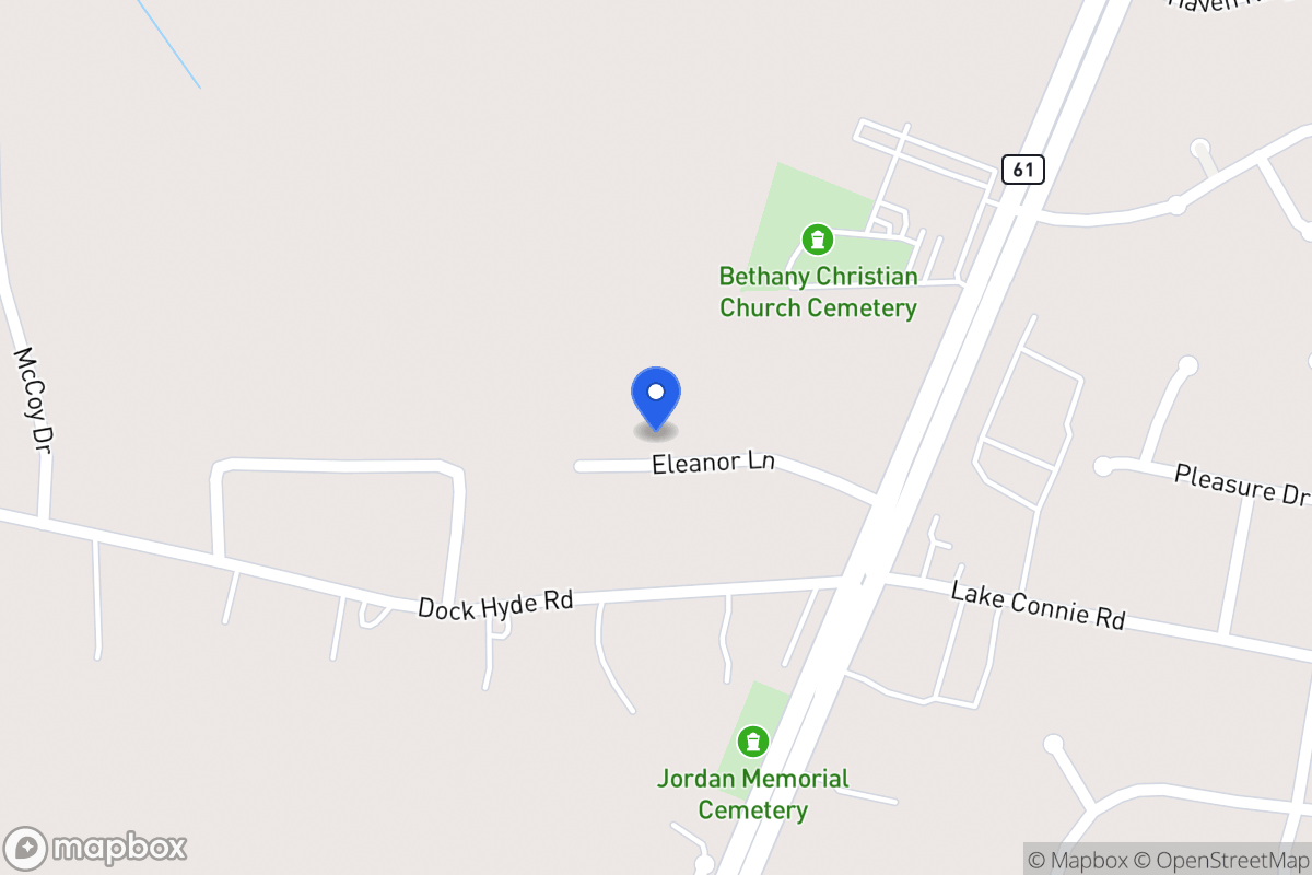 Map of 65 Eleanor Ln