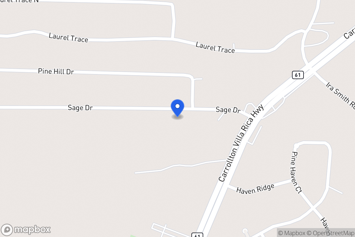 Map of 100 Sage Dr