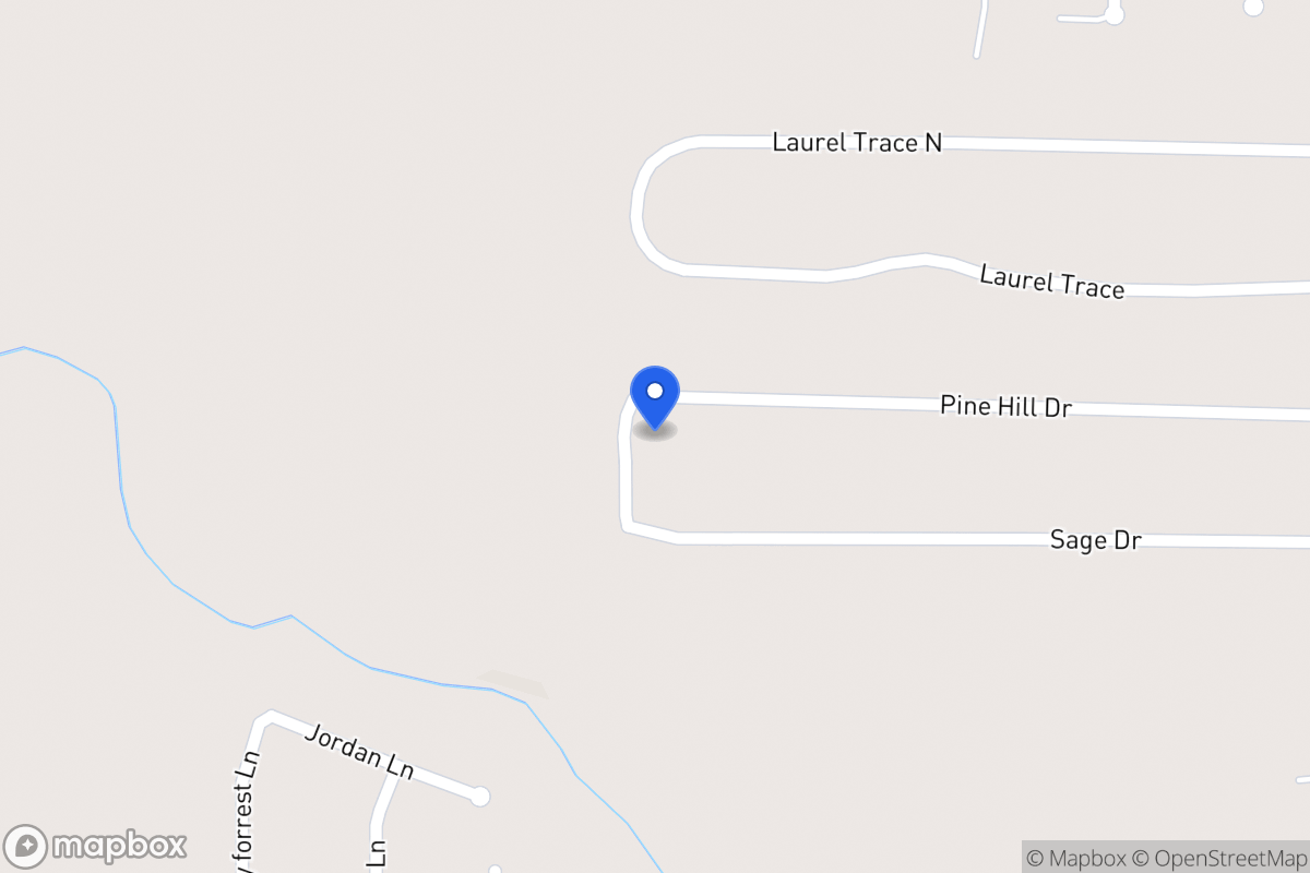 Map of 260 Pine Hill Dr