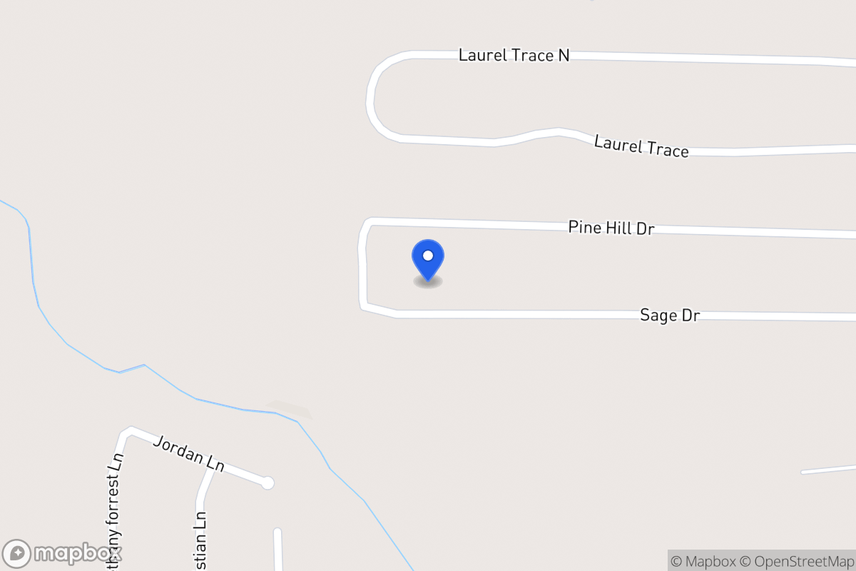 Map of Sage Dr