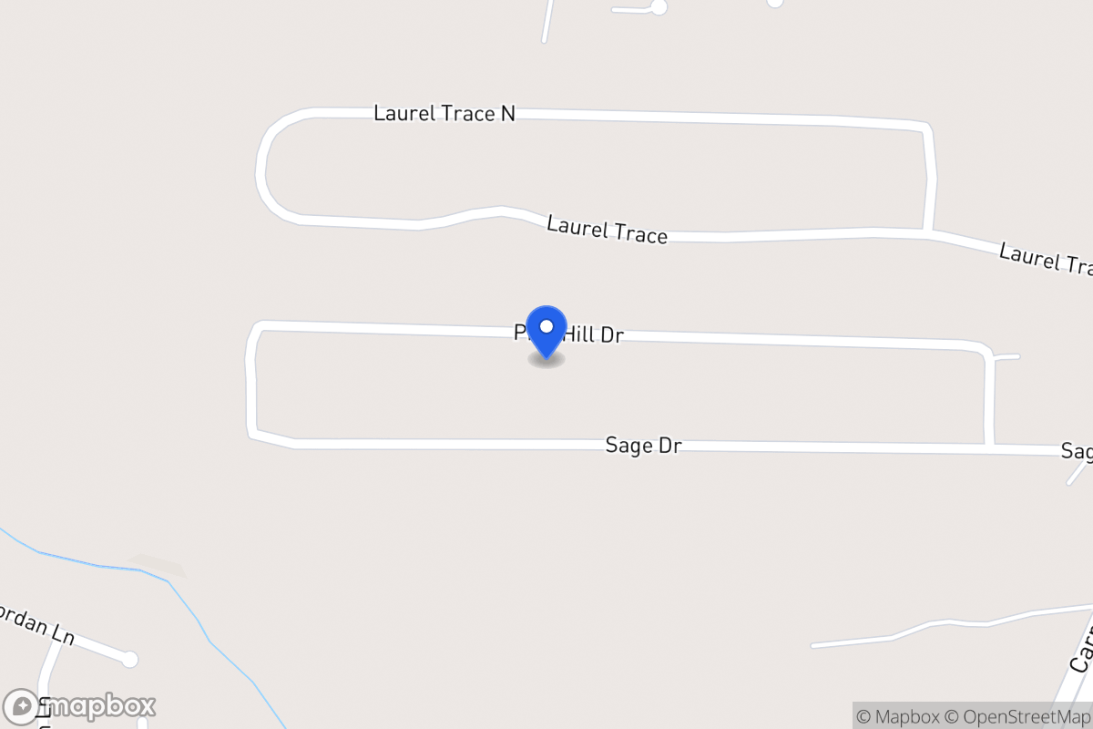 Map of 160 Pine Hill Dr