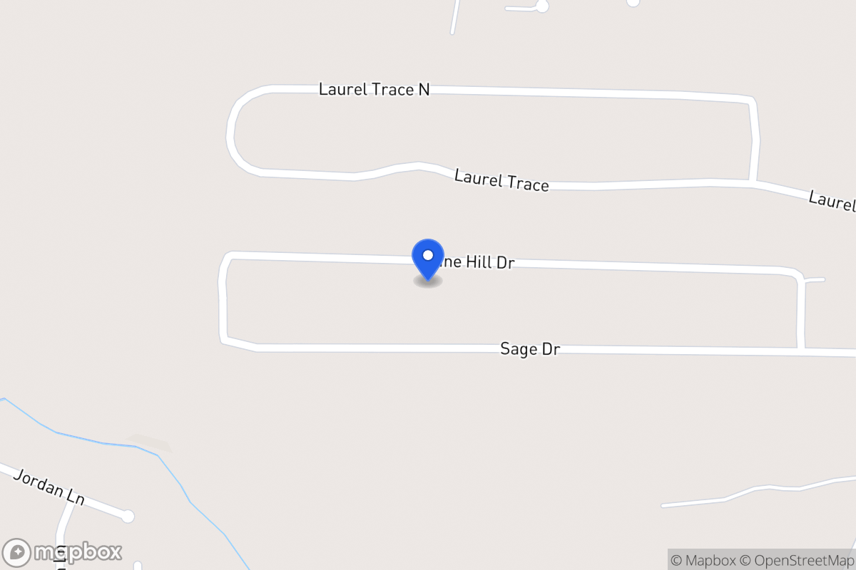 Map of 180 Pine Hill Dr