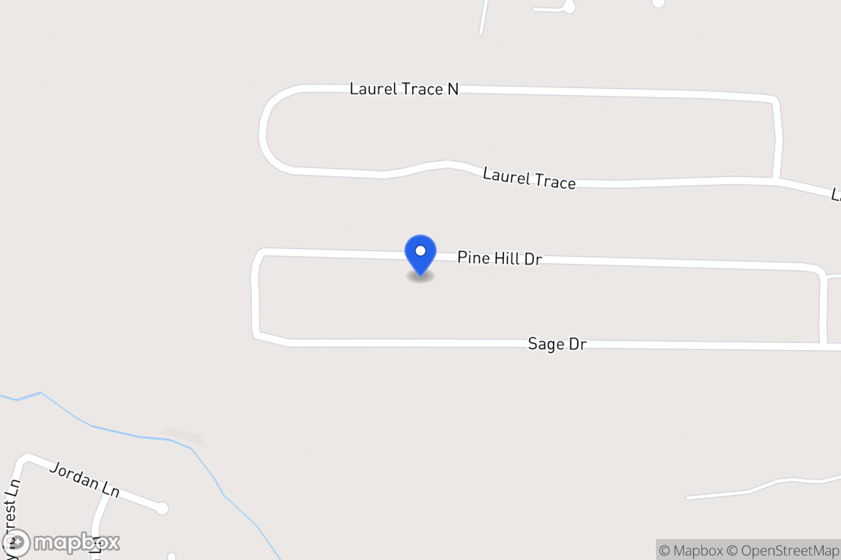 Map of 195 Pine Hill Dr
