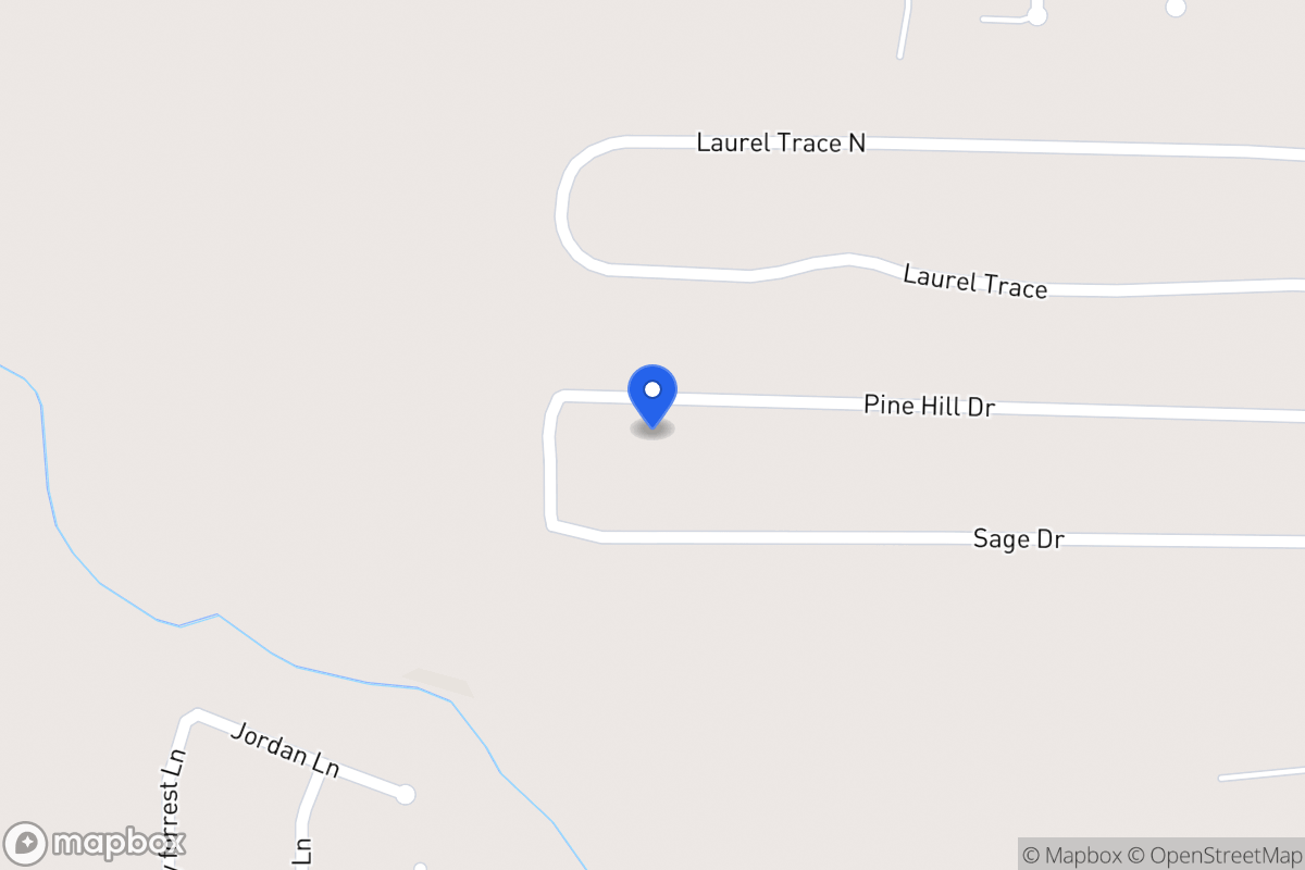 Map of 240 Pine Hill Dr