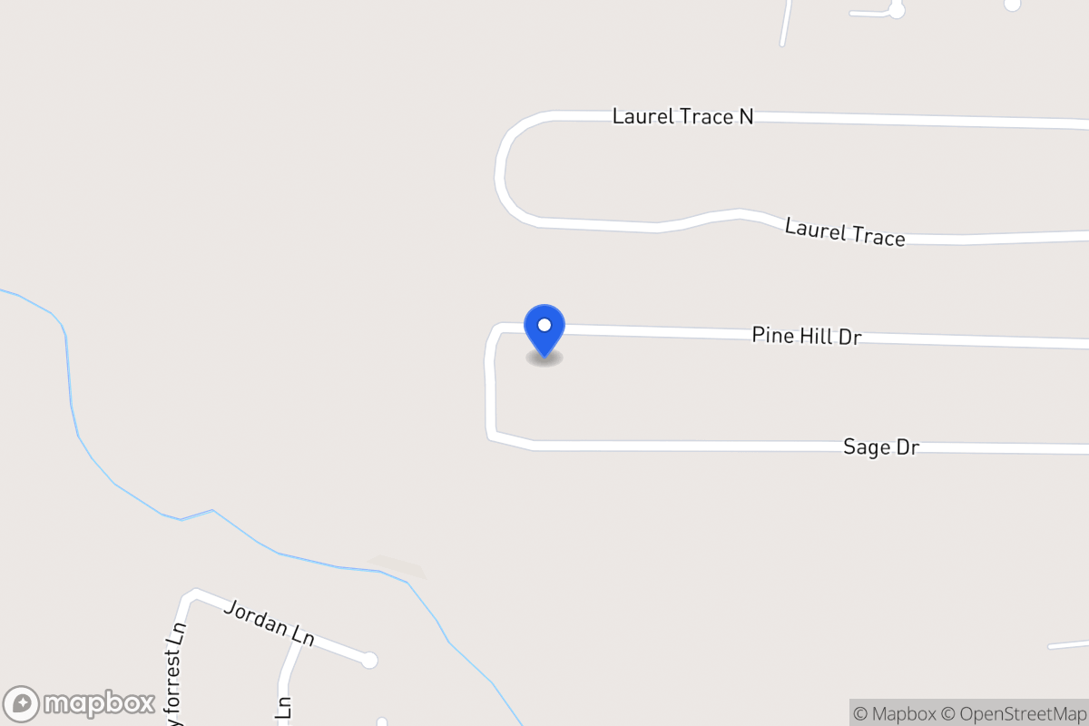 Map of 250 Pine Hill Dr