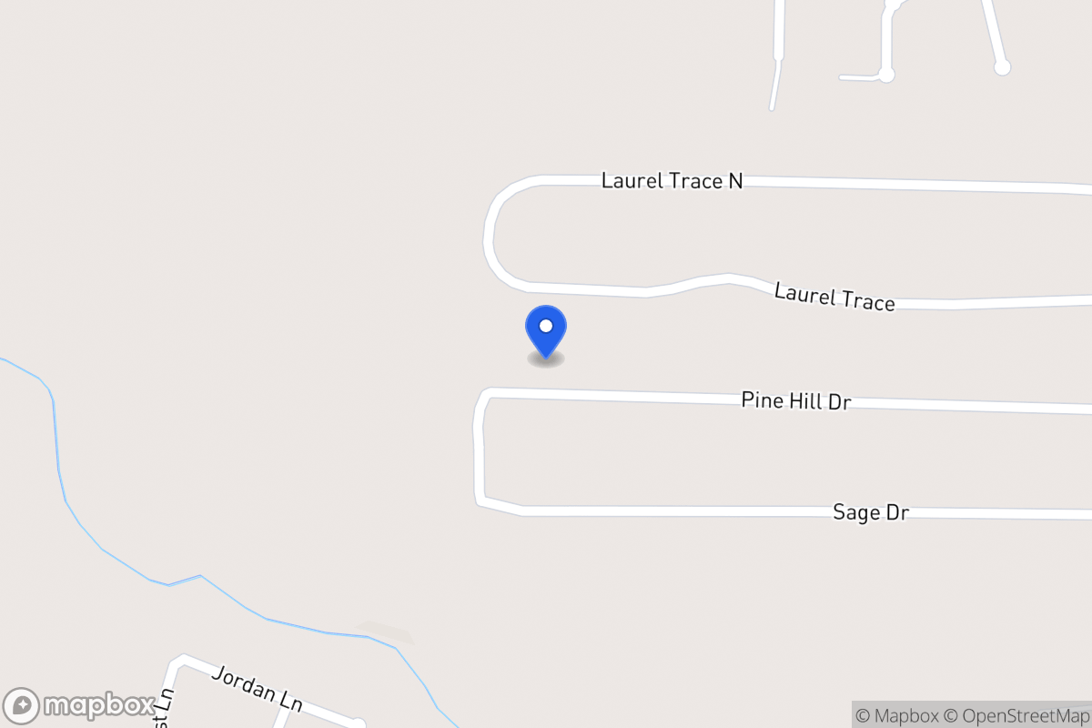 Map of 245 Pine Hill Dr