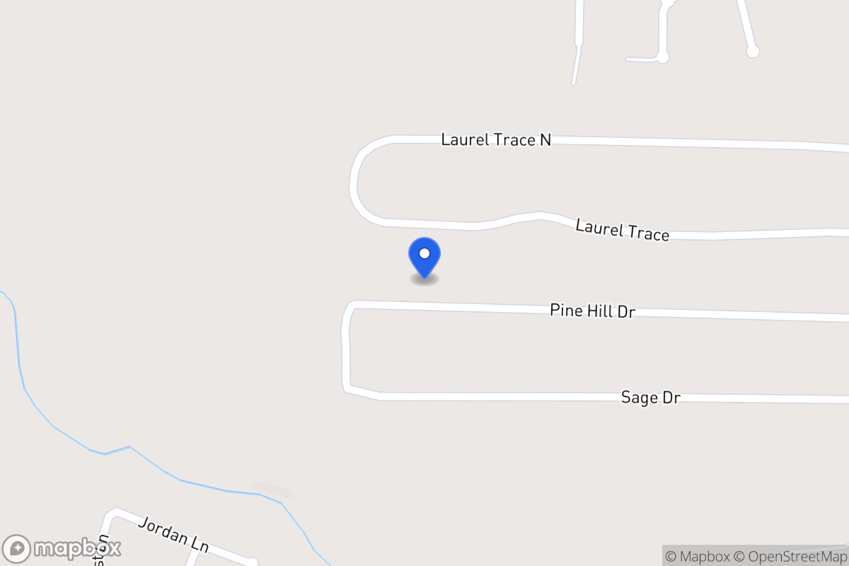 Map of 235 Pine Hill Dr