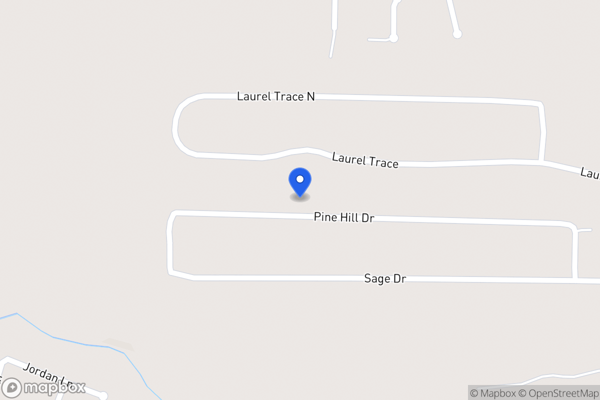 Map of 185 Pine Hill Dr