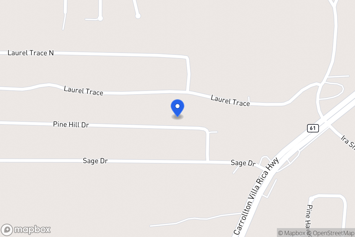 Map of 45 Pine Hill Dr