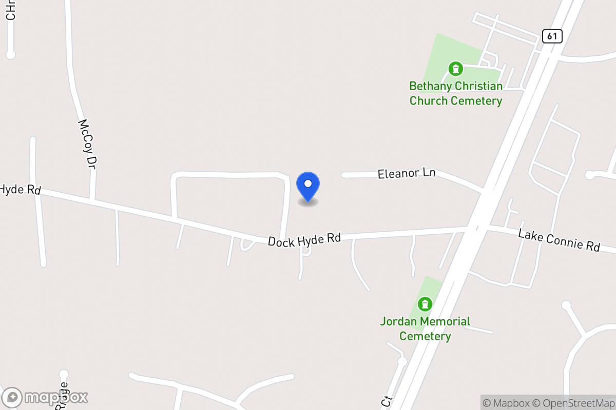 Map of 17 White Oak Dr