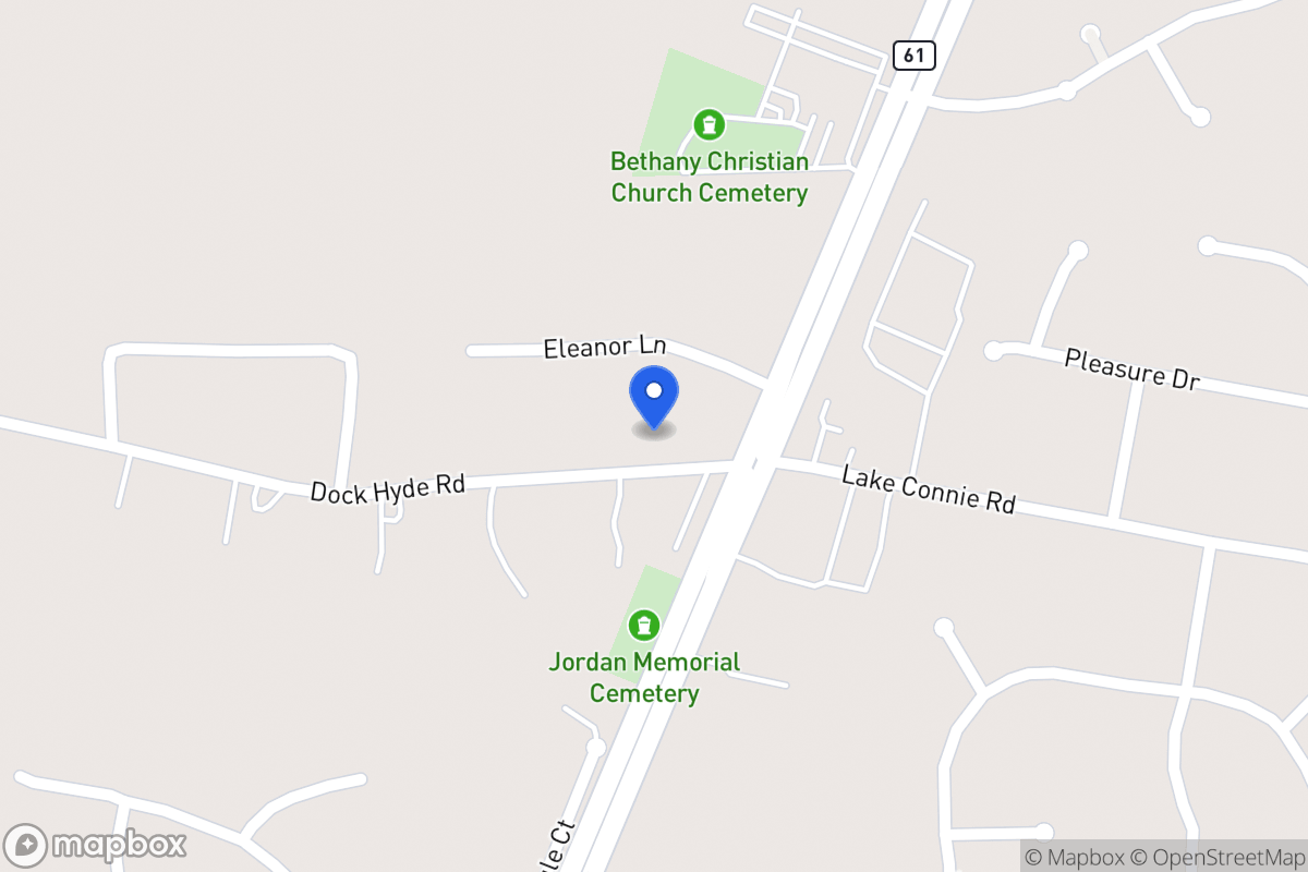 Map of 31 Dock Hyde Rd
