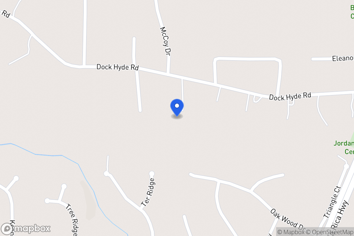 Map of 226 Dock Hyde Rd