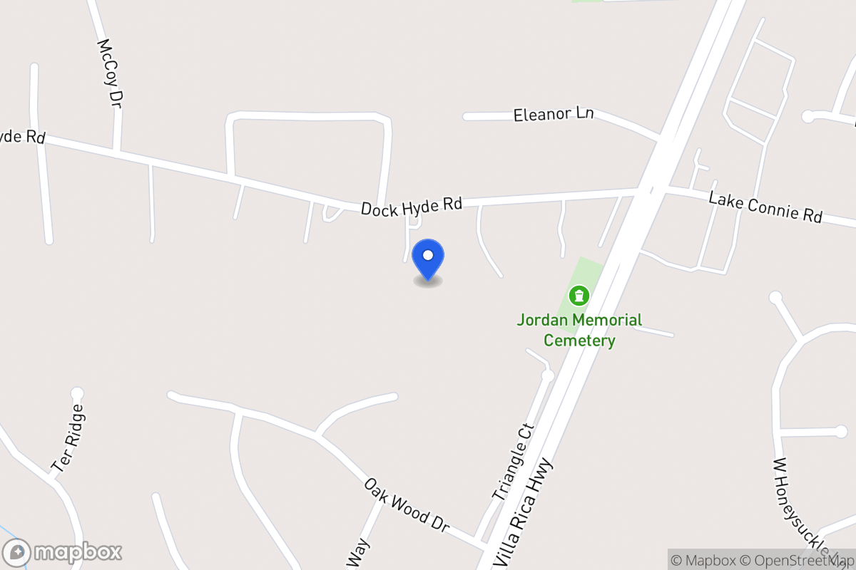 Map of 88 Dock Hyde Rd
