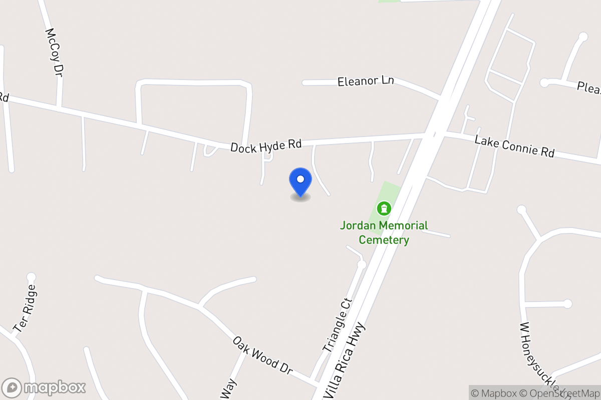 Map of 76 Dock Hyde Rd