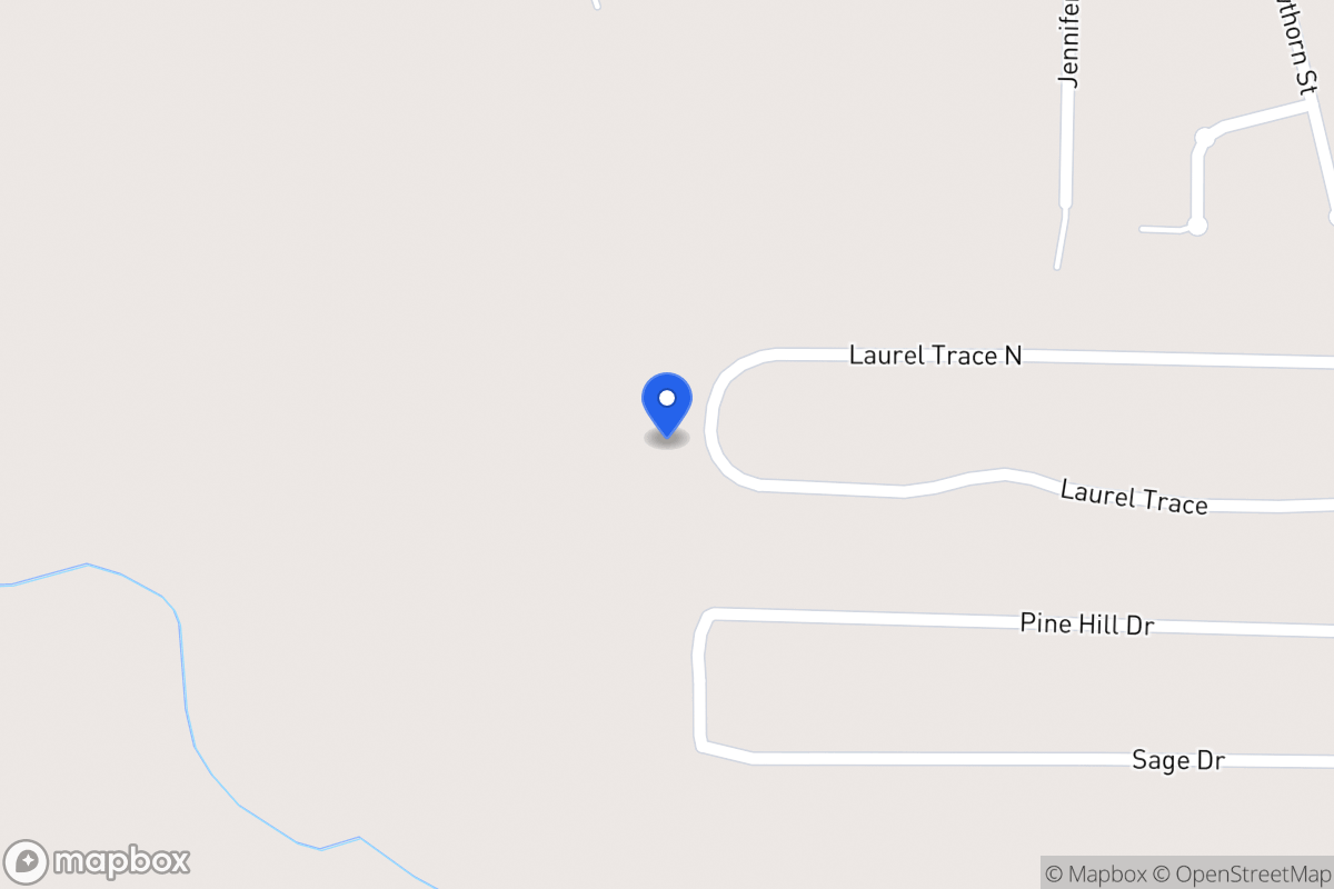 Map of 436 Laurel Trce