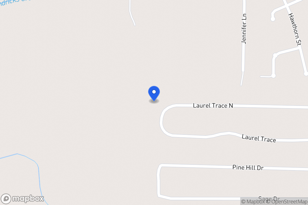 Map of 291 N Laurel Trce