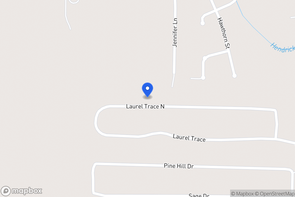 Map of 219 N Laurel Trce