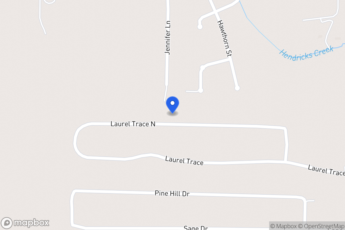 Map of 177 N Laurel Trce