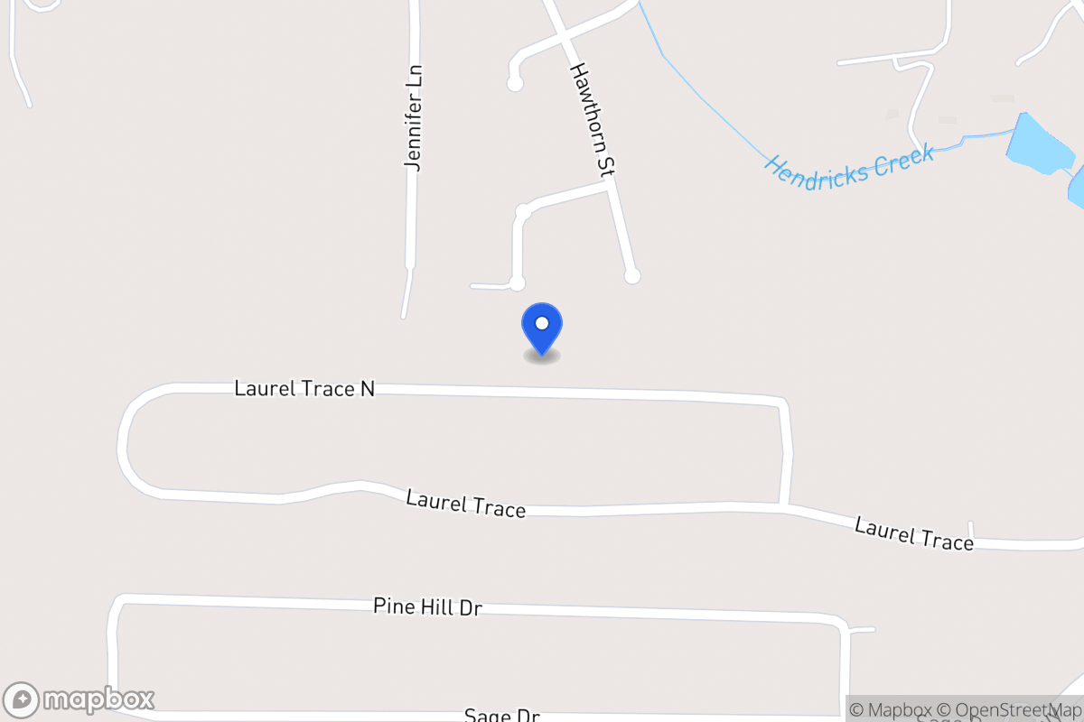 Map of 135 N Laurel Trce