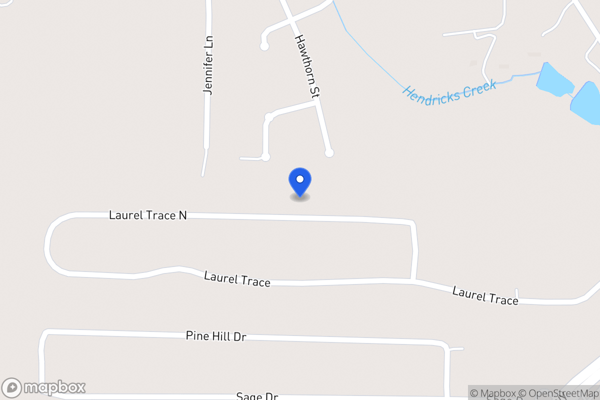 Map of 123 N Laurel Trce