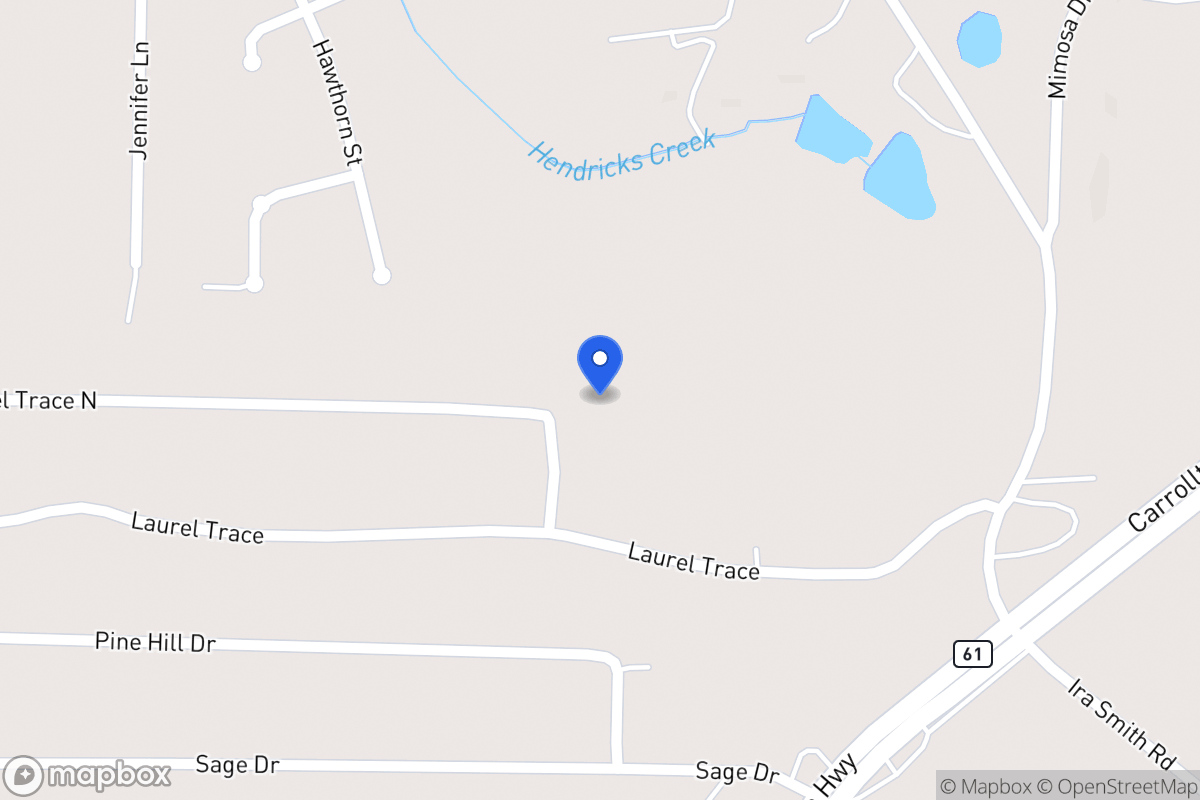 Map of 35 N Laurel Trce