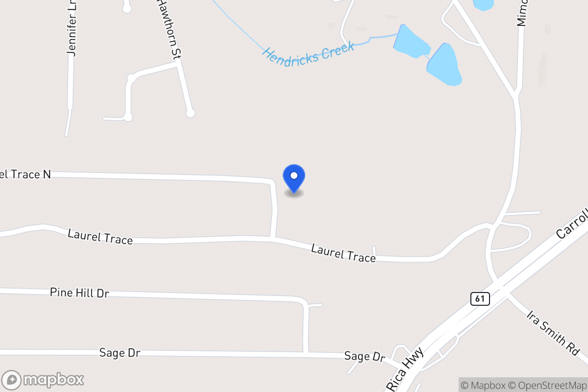 Map of 25 N Laurel Trce