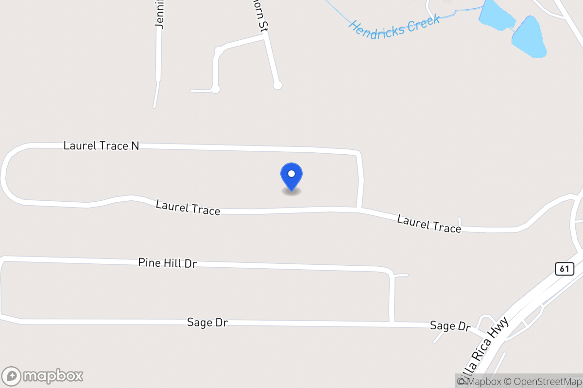 Map of 213 Laurel Trce