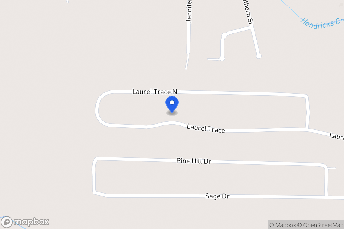 Map of 323 Laurel Trce