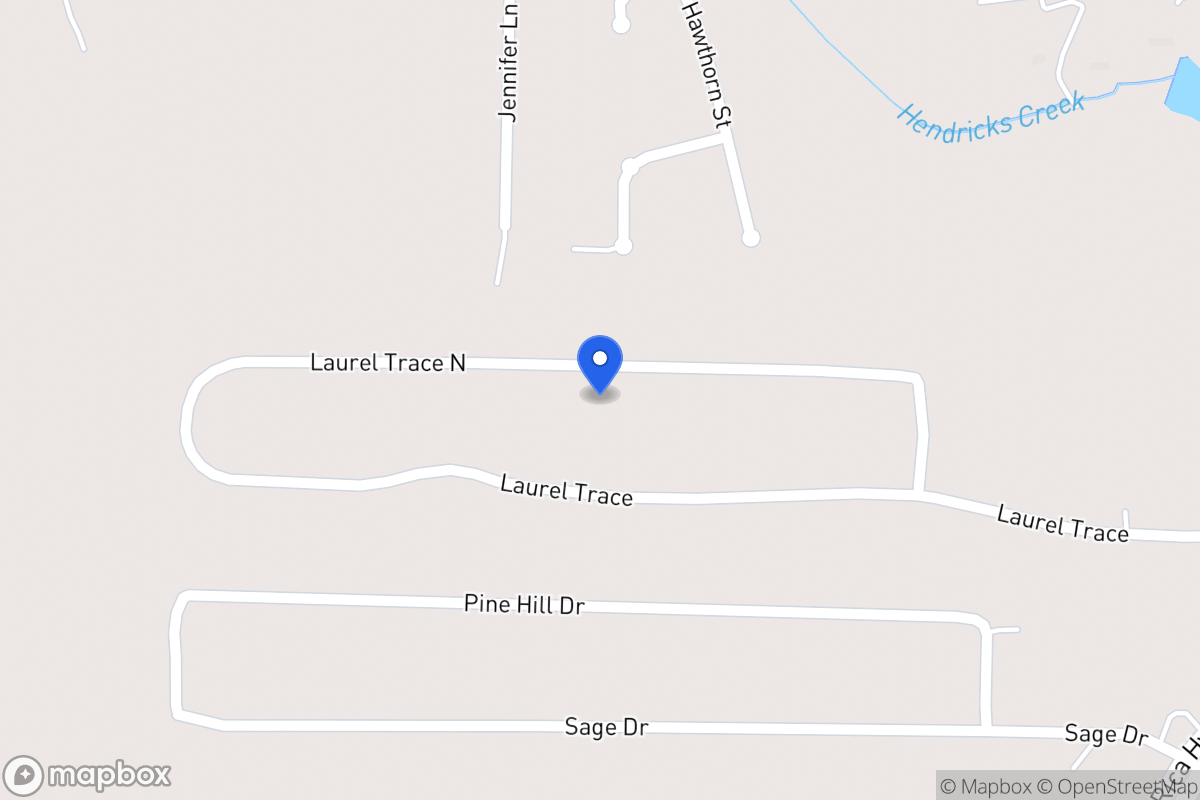 Map of 152 N Laurel Trce