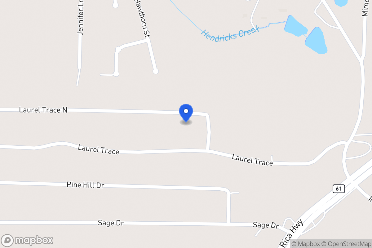 Map of 70 N Laurel Trce