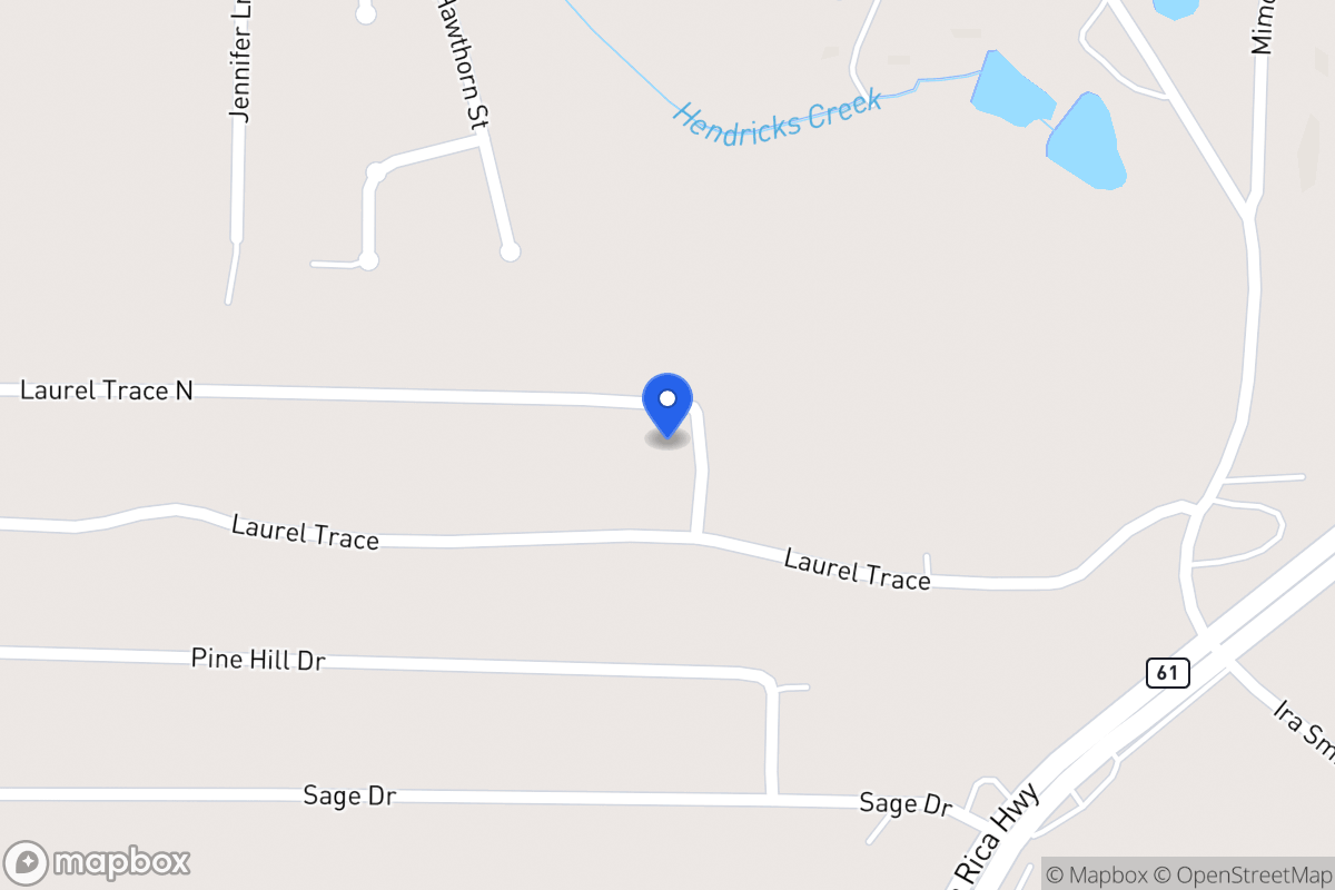Map of 30 N Laurel Trce
