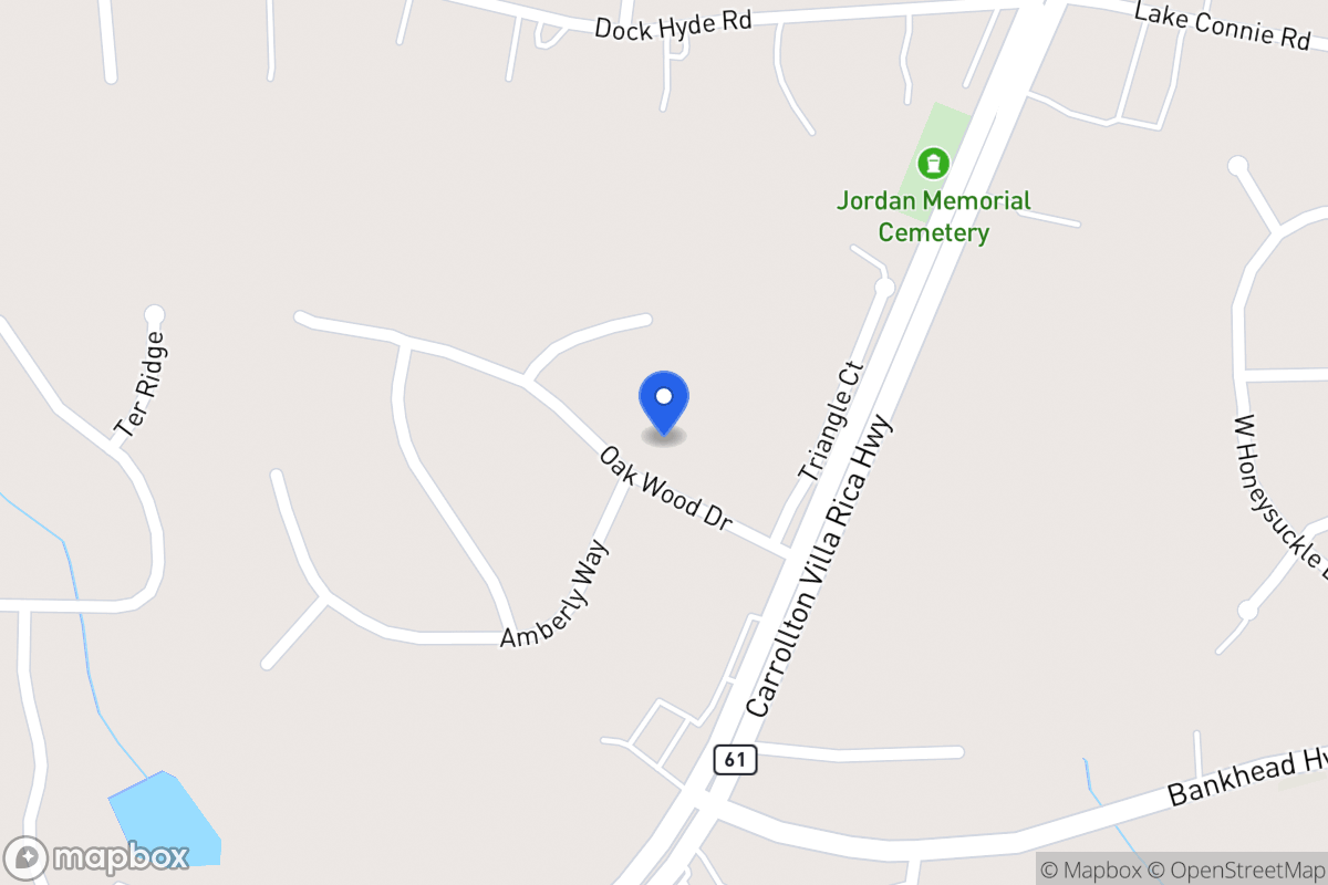 Map of 45 Oak Wood Dr