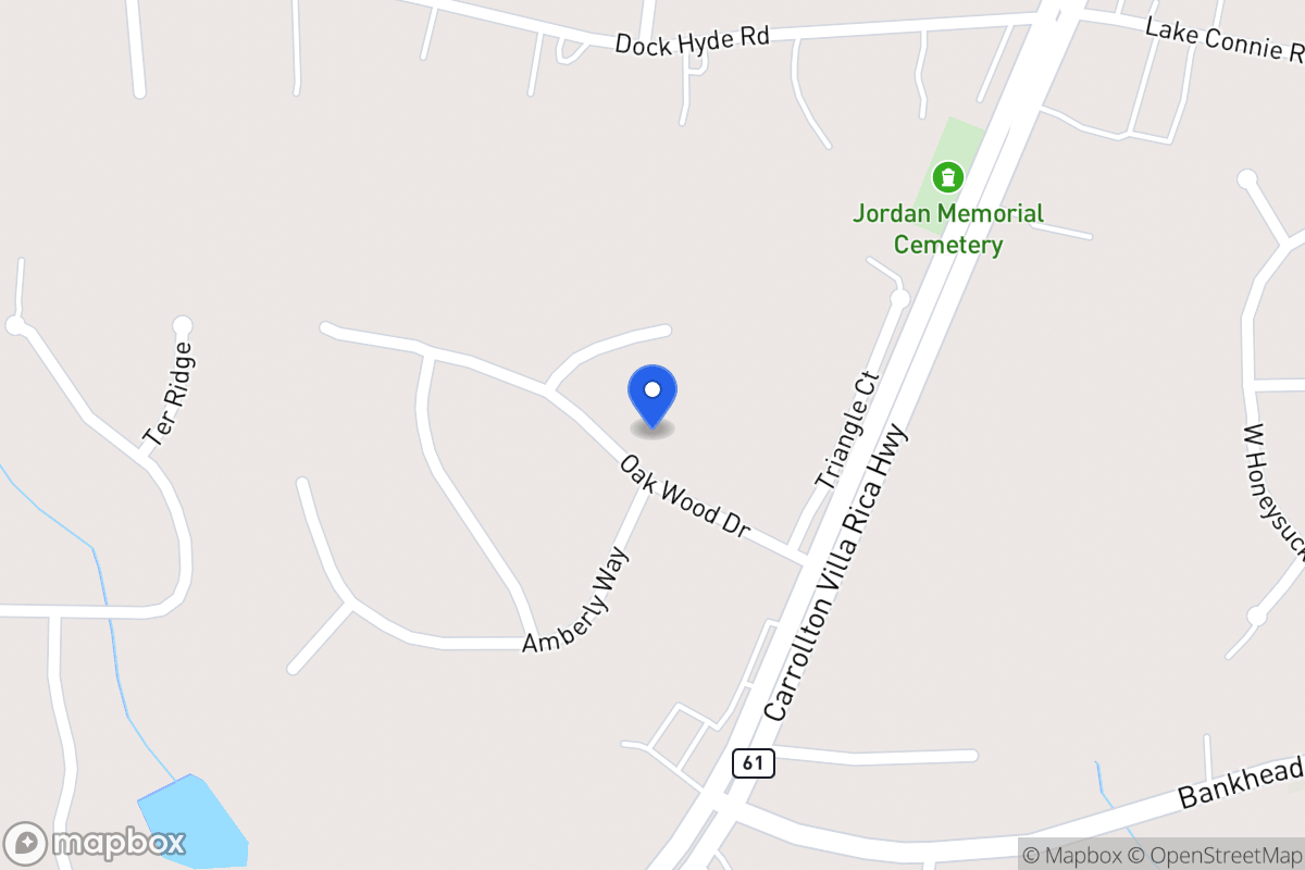 Map of 55 Oak Wood Dr