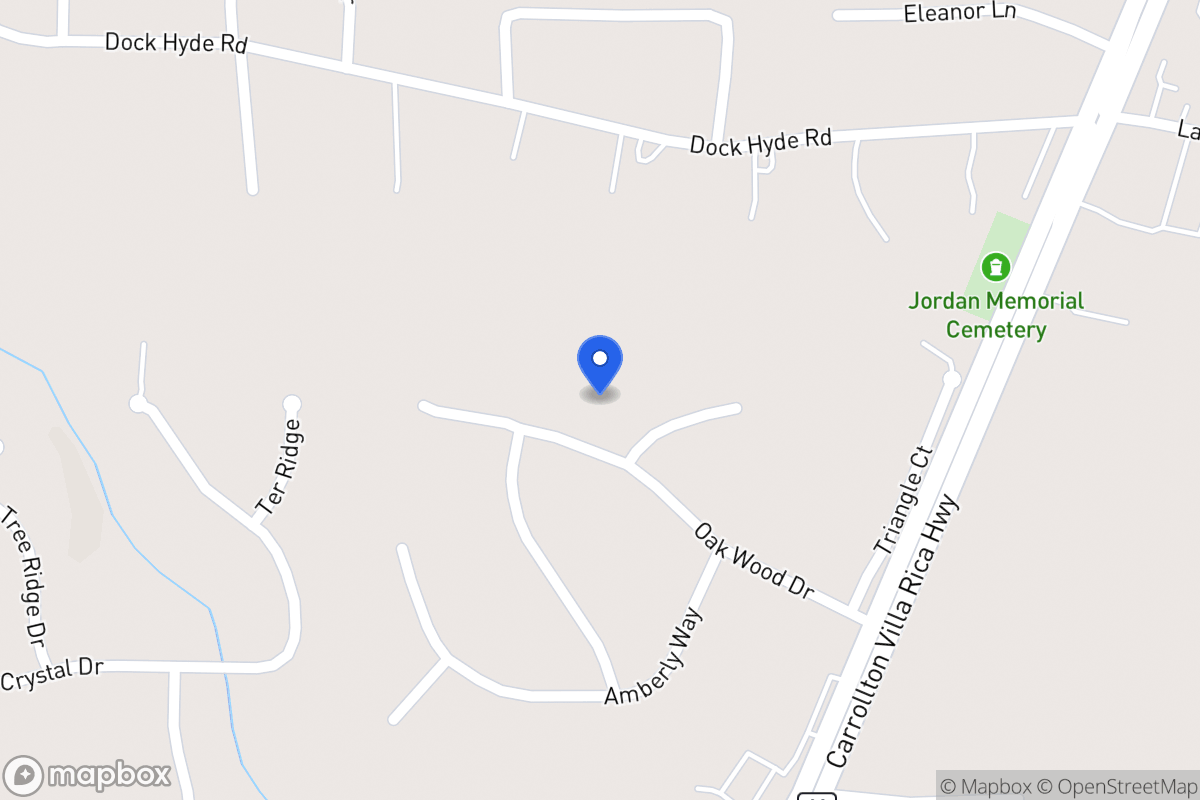 Map of 107 Oak Wood Dr