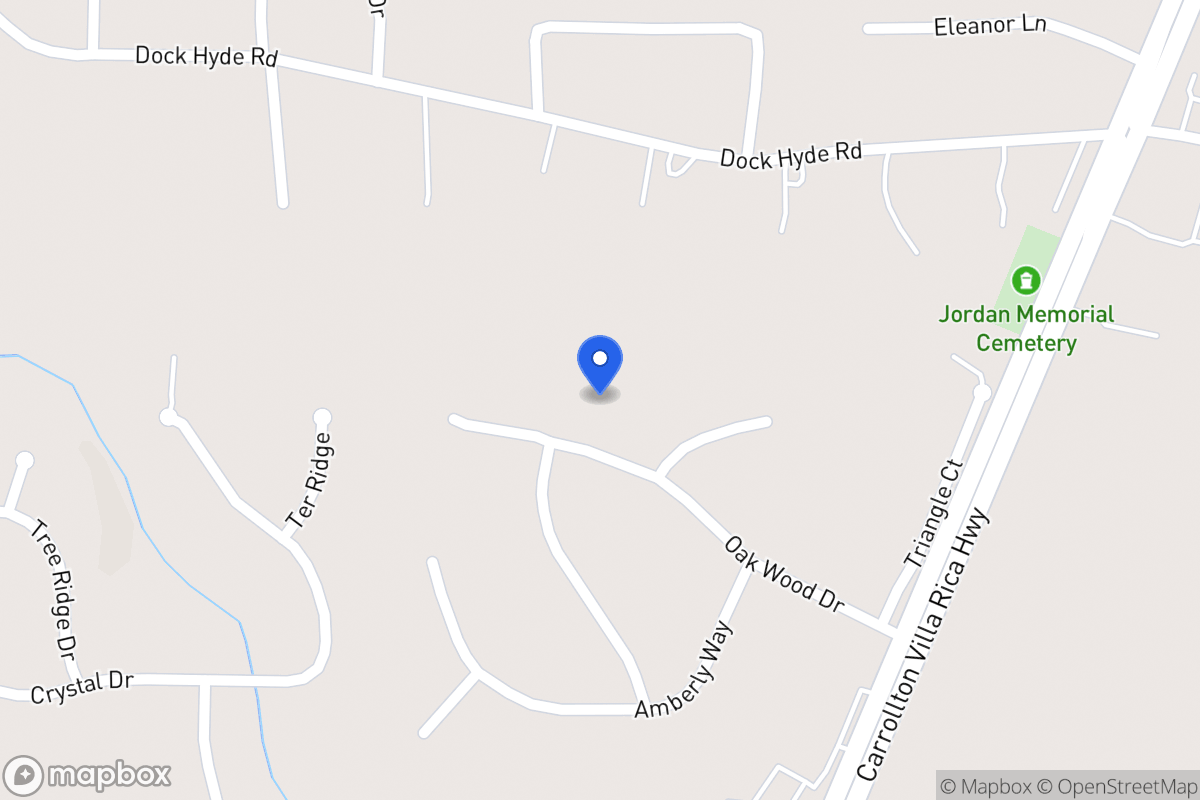 Map of 115 Oak Wood Dr